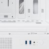 Корпус без блока питания/ Case HSPD F510, Panoramic Mid Tower, White, TG, 0.5 SPCC, 3x120mm ARGB (FNW010) ATX, mATX, mITX 180/280/160mm 1x2.5", 1x3.5", 7xPCI 2xUSB-A 3.0 356x218x467mm HSPD