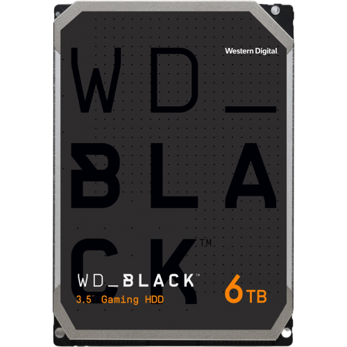 Жесткий диск/ HDD WD SATA3 6Tb Black 7200 256mb 6Gb/s 1 year warranty (replacement WD6004FZWX)