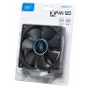 Вентилятор Deepcool XFan 120 (120x120x25 мм, черный) - 3-pin/4-pin, 24 дБ для оптимального охлаждения корпуса