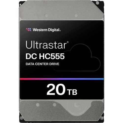 Жесткий диск WD Ultrastar DC HC555 20TB SATA-III 7200rpm 512Mb для надежного хранения данных