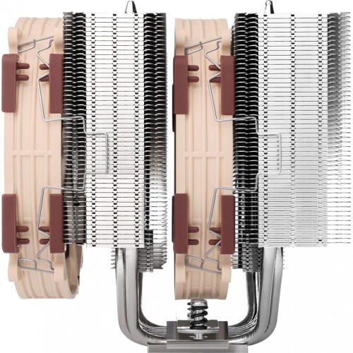 Кулер для процессора/ CPU Cooler Noctua NH-D15 G2 LBC (228W, 4-pin PWM, 168mm, Al/Cu, 8x6mm, 2x140mm, 91.5CFM, 24.8dBA, 1500RPM, S: 1851/1700/1200/115X, AM5/AM4, Beige/Brown)