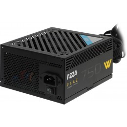 Блок питания Azza ATX 750W PSAZ-750W 80+ bronze (20+4pin) APFC 120mm fan 5xSATA RTL