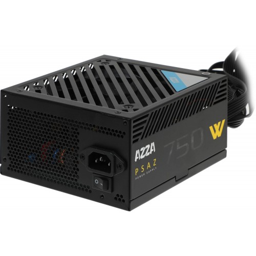 Блок питания Azza ATX 750W PSAZ-750W с 80+ Bronze, APFC и 120mm вентилятором - идеальное решение для стабильной работы вашего ПК