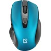 Мышь DEFENDER WRL PRIME MB-053 TURQUOISE 52054