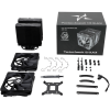Кулер для процессора/ CPU Cooler Thermalright Peerless Assassin 120 Black (4-pin PWM, 157mm, Ni/Cu, 6x6mm, 2x120mm, 66.17CFM, 25.6dBA, 1550RPM, S: 2011, -3, 2066, 1200, 1700, 1851, 115x, AM4, AM5, black)