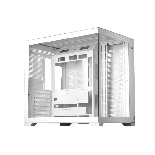 Корпус без блока питания/ Case PCCooler C3T700 WH, Midi-Tower, TG, no fans, 1xUSB-A 3.0 + 1xUSB-A 2.0 + 1xUSB-C, ATX, mATX, mITX White PcCooler