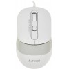 Купить оптическую мышь A4Tech Fstyler FM10 белую/серую с разрешением 1600dpi и USB-подключением