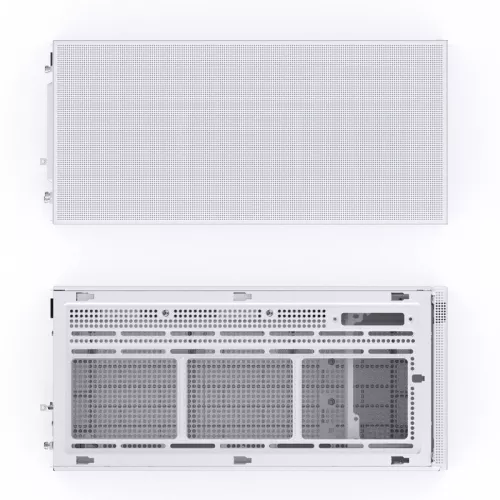 Корпус Mini-Tower JONSBO D31 STD: Белый компьютерный кейс без вентилятора с USB-A 3.2 и USB-C 3.2 для mATX, mDTX, mITX
