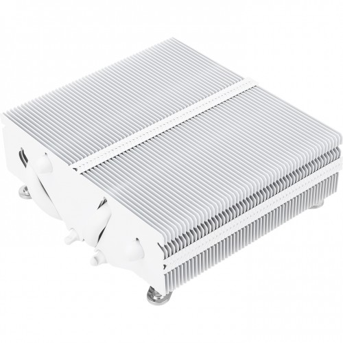 Кулер для процессора/ CPU Cooler Thermalright AXP-90 X53 White (4-pin PWM, 38mm, Ni/Cu, 4x6mm, 1x92mm, 42.58CFM, 22.4dBA, 2700RPM, S: 1851/1700/1200/115X, AM5/AM4, white) Thermalright
