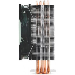 Кулер Deepcool Gammaxx 400 Blue Basic Soc-AM5/AM4/1200/1700/1851 черный 4-pin 18-30dB Al+Cu 130W 640gr Ret (DP-MCH4-GMX400P-BL) [DP-MCH4-GMX400P-BL]