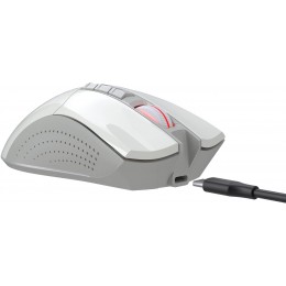 Мышь A4Tech Bloody R90 Plus белый оптическая 5000dpi беспров. USB 7but (R90 PLUS GREUISH WHITE)