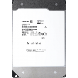 Жесткий диск/ HDD Toshiba MD08 SATA3 16Tb 3.5" 7200 512Mb OFFICIAL RECERTIFIED 1 year warranty (replacement MG08ACA16TE, ST16000NM000J, ST16000NM001G, MG11ACA16TE, MG09ACA16TE, WUH721816ALE6L4)