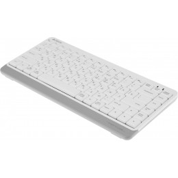 Клавиатура A4Tech FBK11 белый/серый USB беспроводная BT/Radio slim (FBK11 WHITE)