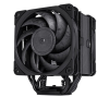 Кулер для процессора/ CPU Cooler Noctua NH-U12A chromax.black (169W, 4-pin PWM, 158mm, Al/Cu, 7x6mm, 2x120x120x25mm, 60CFM, 22.6dBA, 2000RPM, S: 1851/1700/1200/115X, AM5/AM4, Black)