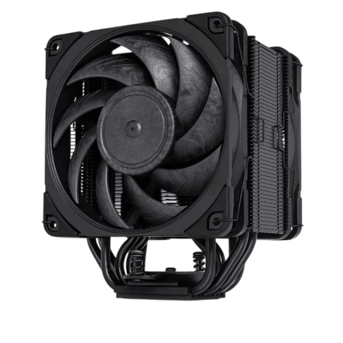 Кулер для процессора/ CPU Cooler Noctua NH-U12A chromax.black (169W, 4-pin PWM, 158mm, Al/Cu, 7x6mm, 2x120x120x25mm, 60CFM, 22.6dBA, 2000RPM, S: 1851/1700/1200/115X, AM5/AM4, Black)