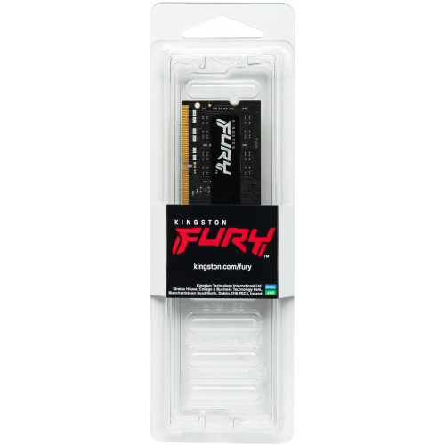 Купить оперативную память Kingston 8GB DDR4 3200MT/s CL20 SODIMM FURY Impact для ноутбуков