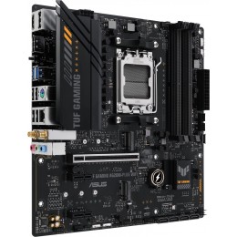 Материнская плата Asus TUF GAMING A620M-PLUS WIFI Socket AM5 AMD A620 4xDDR5 mATX AC`97 8ch(7.1) 2.5Gg RAID+HDMI+DP