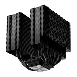 Кулер для процессора/ CPU Cooler PCCooler RZ820 Display BK (290W, 4-pin PWM, LED, 169mm, Al/Cu, 8x6mm, 1x140mm + 1x150mm, 71.9/78.7CFM, 27.1/35.8dBA, 1500/2500RPM, S: 1851/1700/1200/115X/20XX, AM5/AM4, black)