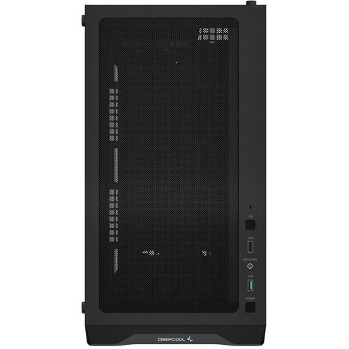 Корпус Deepcool CC360 ARGB черный mATX с поддержкой 5 вентиляторов 120мм и 4 вентиляторов 140мм