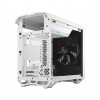Корпус ПК без блока питания/ Case Fractal Design Torrent Nano TG Clear Tint, Mini-Tower, 1x180mm, 2xUSB-A 3.0 + 1xUSB 3.2 Type-C, mDTX, mITX White Fractal Design