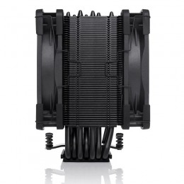 Кулер для процессора/ CPU Cooler Noctua NH-U12A chromax.black (169W, 4-pin PWM, 158mm, Al/Cu, 7x6mm, 2x120x120x25mm, 60CFM, 22.6dBA, 2000RPM, S: 1851/1700/1200/115X, AM5/AM4, Black)