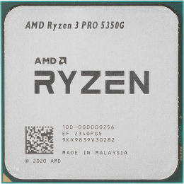Процессор/ APU AM4 AMD Ryzen 3 PRO 5350G (Cezanne, 4C/8T, 4/4.2GHz, 8MB, 65W, Radeon Graphics) OEM 100-000000253 analog