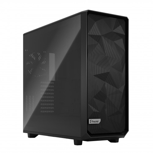 Корпус ПК Fractal Design Meshify 2 XL Light TG - Full-Tower с 3 вентиляторами 140mm, USB 3.2 и поддержкой E-ATX, Black