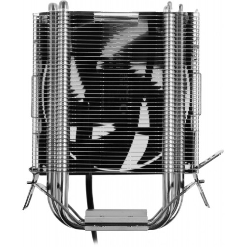 Кулер Deepcool AG300 Soc-AM5/AM4/1200/1700/1851 черный 4-pin 18-31dB Al+Cu 150W 350gr Ret (R-AG300-BKNNMN-G) [R-AG300-BKNNMN-G]