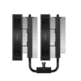 Кулер для процессора/ CPU Cooler PCCooler RT620 PRO BK (250W, 4-pin PWM, 153mm, Al/Cu, 6x6mm, 2x120mm, 73.32CFM, 34.9dBA, 2200RPM, S: 1851/1700/1200/115X, AM5/AM4, black)