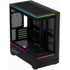 Корпус без блока питания/ Case Thermalright M10 Vision, Mini-Tower, TG, LCD, ARGB, no fans, 2xUSB-A 3.0, 1xUSB Type-C, mATX, mITX Black