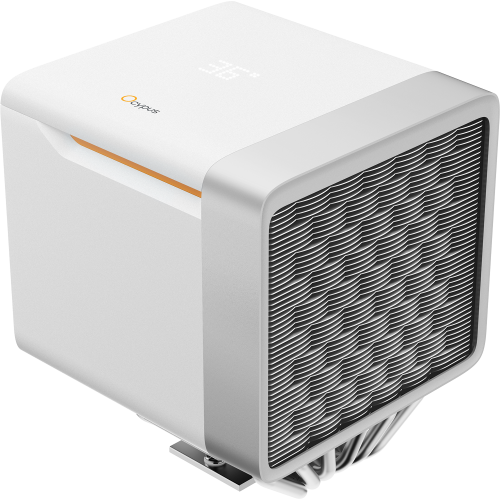 Кулер для процессора Ocypus Delta A62 EX WH Digital: мощность 250W, LED температура, 4-pin PWM, идеален для AM5/AM4