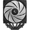 Устройство охлаждения(кулер) Deepcool AG620 Bk V2 ARGB Soc-AM5/AM4/1200/1700/1851 черный 4-pin 15-29dB Al+Cu 260W 1330gr Ret (R-AG620-BKAMMN-GJD)