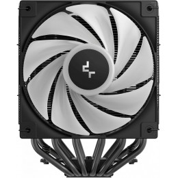 Устройство охлаждения(кулер) Deepcool AG620 Bk V2 ARGB Soc-AM5/AM4/1200/1700/1851 черный 4-pin 15-29dB Al+Cu 260W 1330gr Ret (R-AG620-BKAMMN-GJD)