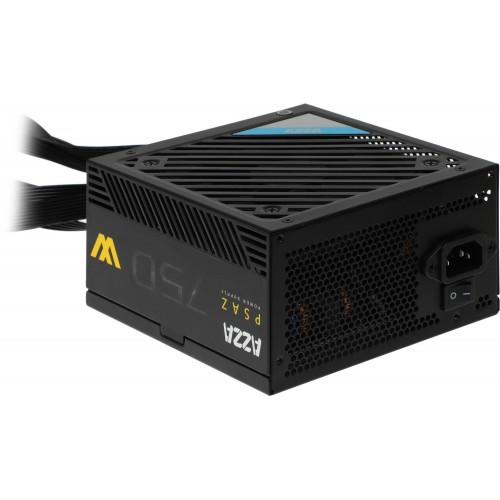 Блок питания Azza ATX 750W PSAZ-750W с 80+ Bronze, APFC и 120mm вентилятором - идеальное решение для стабильной работы вашего ПК
