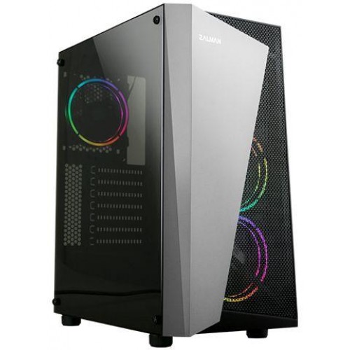 Корпус Zalman S4 Plus черный ATX с 7 вентиляторами, USB 2.0 и USB 3.0 – идеальное решение для вашего ПК