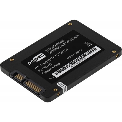 Твердотельный накопитель PC Pet SATA-III 128GB 2.5 - Высокая производительность и надежность для вашего ПК