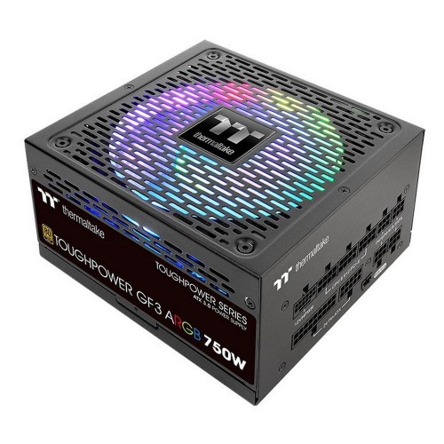 Купить блок питания Thermaltake Toughpower GF3 ARGB 750W - Модульный, 80 Plus Gold, с плоскими кабелями и полной совместимостью Gen 5
