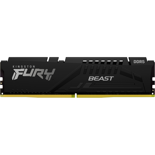 Купить оперативную память Kingston 8GB 5600MT/s DDR5 CL40 DIMM FURY Beast Black XMP - высокая производительность для вашего ПК