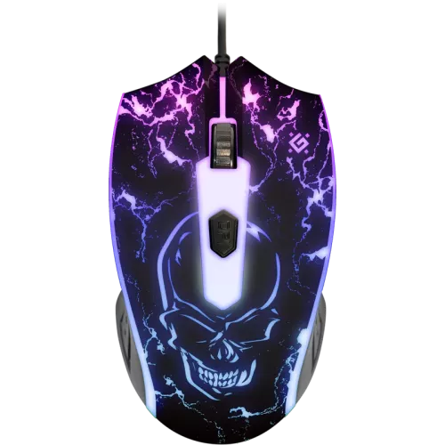 Defender Проводная игровая мышь Overmatch GM-069 оптика,4кнопки,2400dpi Defender