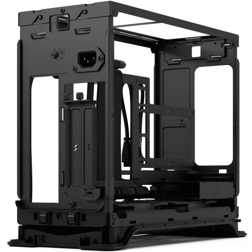 Корпус ПК без блока питания/ Case Fractal Design Era 2, Mini-Tower, 2x120mm, 2xUSB-A 3.0 + 1xUSB 3.2 Type-C, SFX PSU Support, mITX Charcoal Gray Fractal Design