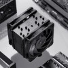 Кулер для процессора/ CPU Cooler Noctua NH-U12A chromax.black (169W, 4-pin PWM, 158mm, Al/Cu, 7x6mm, 2x120x120x25mm, 60CFM, 22.6dBA, 2000RPM, S: 1851/1700/1200/115X, AM5/AM4, Black)