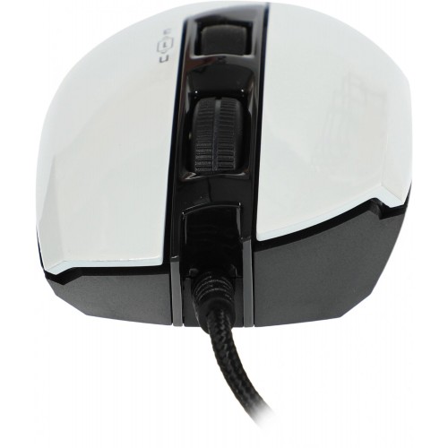 Мышь A4Tech Bloody W70 Max белый/черный оптическая 10000dpi USB 10but (W70 MAX (PANDA WHITE))