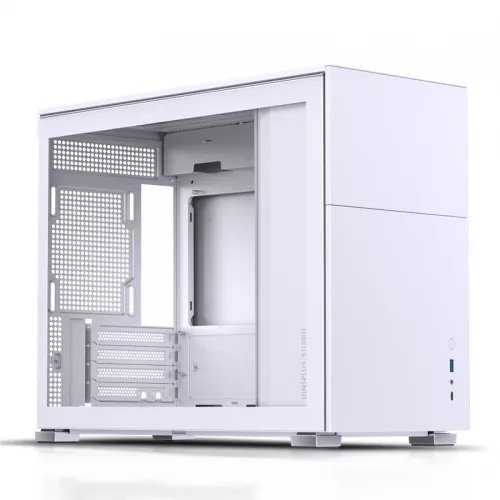 Корпус Mini-Tower JONSBO D31 STD: Белый компьютерный кейс без вентилятора с USB-A 3.2 и USB-C 3.2 для mATX, mDTX, mITX