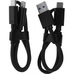 Накопитель SSD Netac USB-C 1TB NT01ZX10-001T-32BK ZX10 1.8" черный