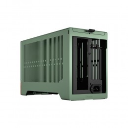 Корпус без блока питания/ Case Fractal Design Terra, Mini-Tower, no fans, 1xUSB-A 3.0 + 1xUSB 3.2 Type-C, SFX PSU Support, mITX Jade