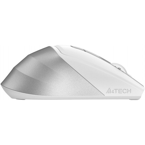 Мышь A4Tech Fstyler FG45CS Air2 белый/серебристый оптическая 2000dpi silent беспров. USB для ноутбука 7but (FG45CS AIR2 USB (SILVER WHITE))