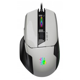 Мышь A4Tech Bloody W70 Max белый/черный оптическая 10000dpi USB 10but (W70 MAX (PANDA WHITE))