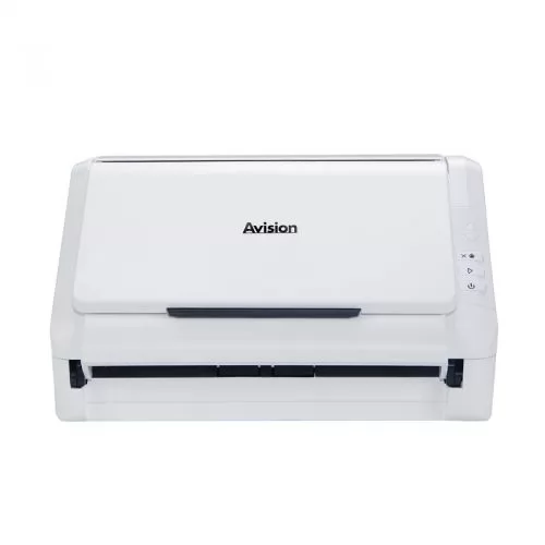 Документ-сканер AD340GN: Цветной двусторонний A4 с ADF 50, 40 стр./мин, USB 3.2 и Ethernet для высокой производительности