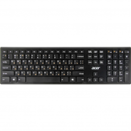 Клавиатура/ Клавиатура беспроводная Acer OKR020 Wireless 2.4G slim Multimedia black