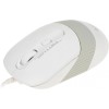 Купить оптическую мышь A4Tech Fstyler FM10 белую/серую с разрешением 1600dpi и USB-подключением